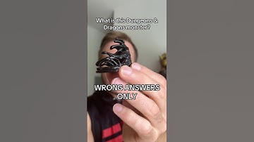 What is the Dungeons & Dragons monster? Wrong answers only! #dnd #dnd5e #dungeonmaster