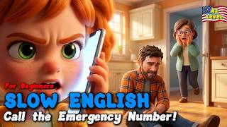 Learn the Emergency Number! 📞 | Learn English with Family (A1 - A2)