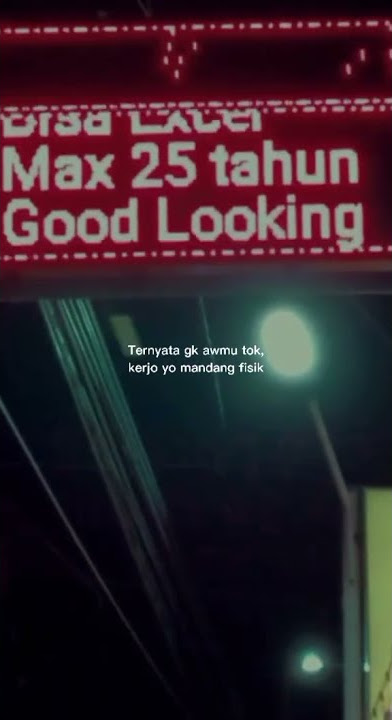 STORY WA||TERNYATA BUKAN KAMU AJA YG MANDANG FISIK TERNYATA PEKERJAAN JUGA