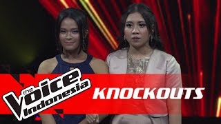 Chindy vs Shafira | Knockouts | The Voice Indonesia GTV 2018