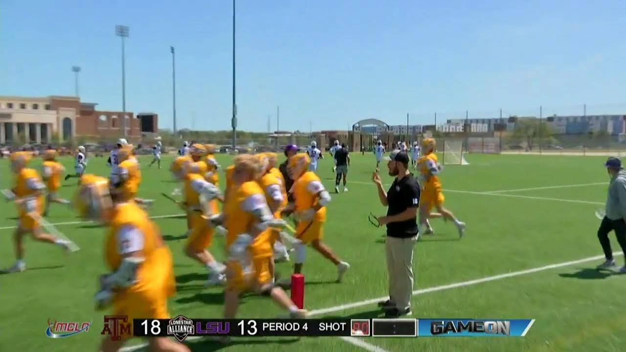 Texas A&M DI Lacrosse vs LSU 20220327 YouTube