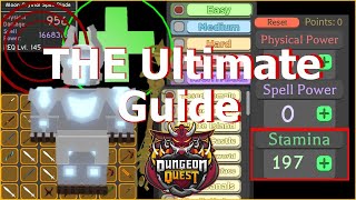 THE Ultimate Dungeon Quest Guide |Tips & More|