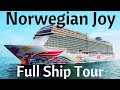 Norweigan Joy Full Ship Tour 2019 Refurbishment