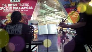 Video thumbnail of "Penawar rindu - Orchid Abdullah improvise cover by #ohmygais busker"