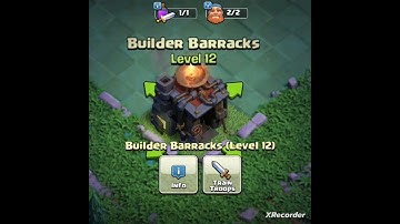 Builder Barracks Level 12 🔥