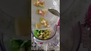 طريقة عمل صوص الفلفل الاخضر الحار في البيت How To Make Green Chilli Sauce @ Home fyp  shorts food