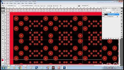 How to create A dupatta /stoll Design in Photoshop for Textile #digitalprinting #fashion #design