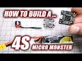 HOW TO BUILD A 4S Micro Monster - HGLRC XJB F425