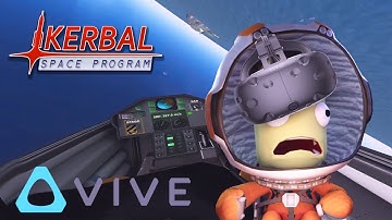 REALISTIC CONTROL IN VR (Throttles and More)! | Kerbal Space Program [HTC Vive]