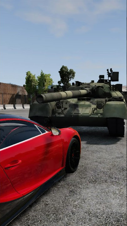 Tank Crushing Cars 🔥🚗🚀