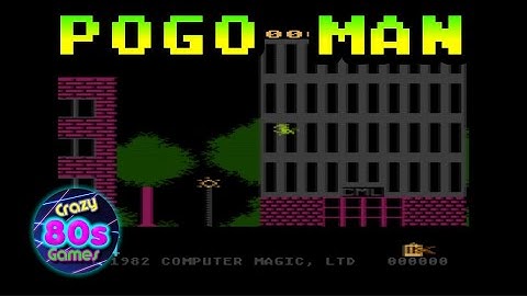 Pogo Man // Atari 8bit Games
