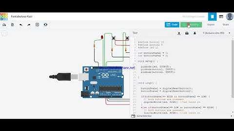Coursera Interfacing with the Arduino Week 1 Circuit Design On Thinkercad