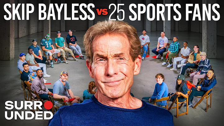 1 Sports Analyst vs 25 NBA/NFL Fans (ft. Skip Bayless) thumbnail