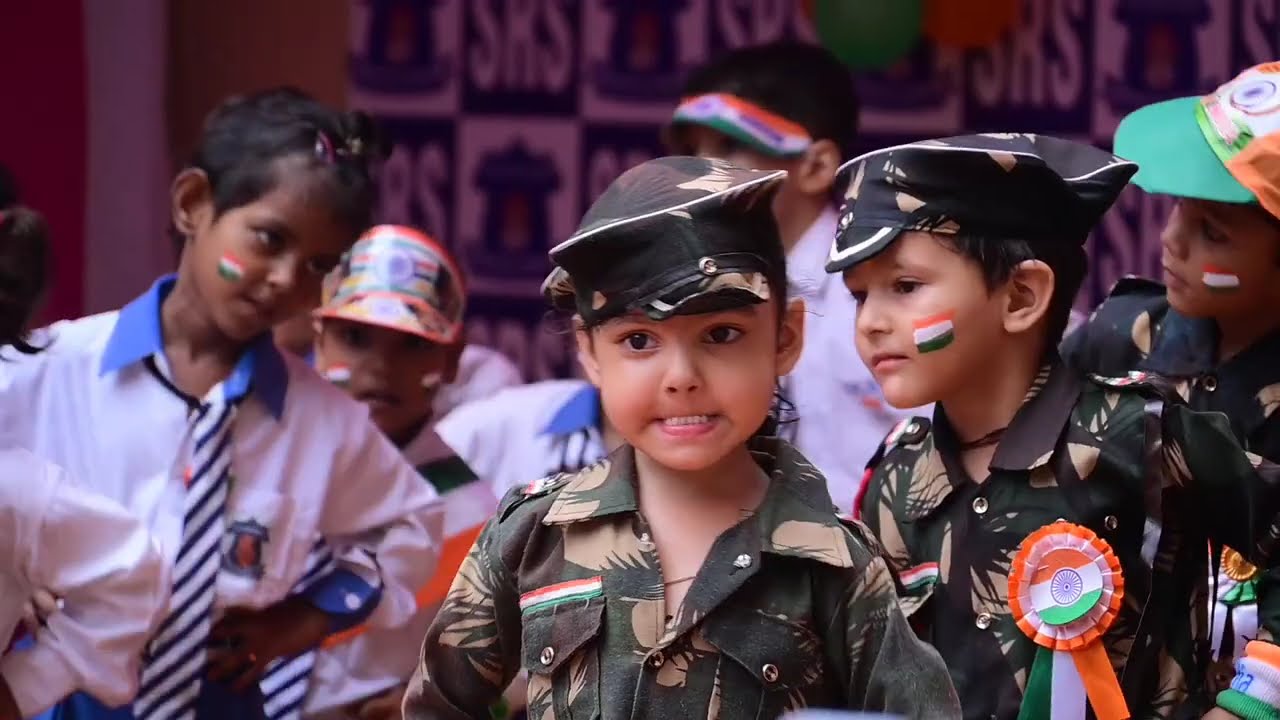 तिरंगे की शान में जीना और मरना ही सच्चा देशभक्त कहलाने का गर्व है।।SRS INTER COLLEGE।। Jai Hind 🙏