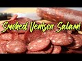 Smoked Venison Salami