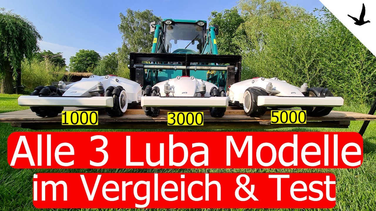 Luba AWD 5000 + LUBA AWD 3000 + LUBA AWD 1000 Mähroboter von Mammotion🚩