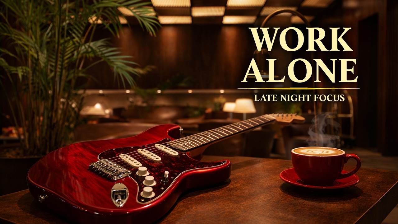 Late Night Work Jazz – No Distractions, Just Flow