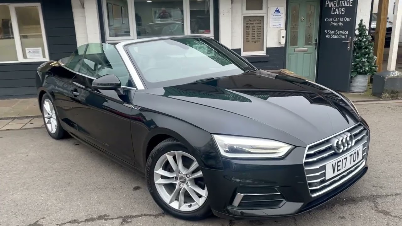 Audi A5 Cabriolet at         www.PineLodgeCars.com                          VE17TOV