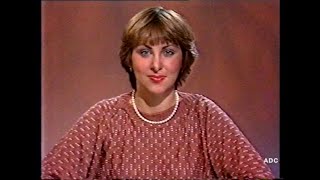 TSW announcer Caroline Oldrey in-vision & adverts 8th January 1984 1 of 3
