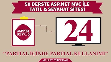 #24 Asp.Net Mvc5 ile Tatil Seyahat Sitesi Partial İçinde Partial Kullanımı