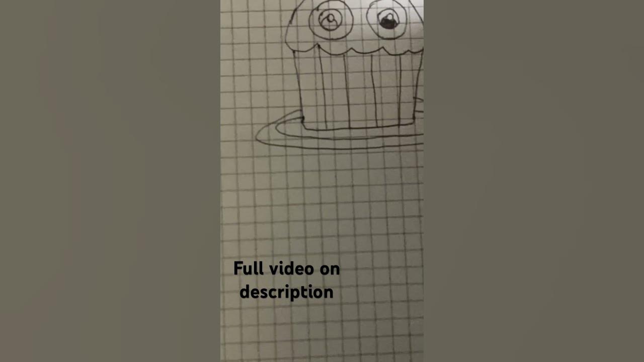 how-to-draw-cupcake-huggy-wuggy-and-chica-s-pumpkin-youtube
