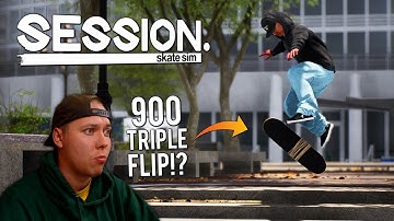 The Most INSANE Tricks! - Session: Skate Sim (900 Triple Flip, 360 Quad Flip, 720 Flip and more!)