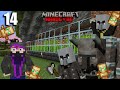Pillager Raid and Sugar Cane Farm! | Minecraft Let's Play Episode 14 (Hardcore)