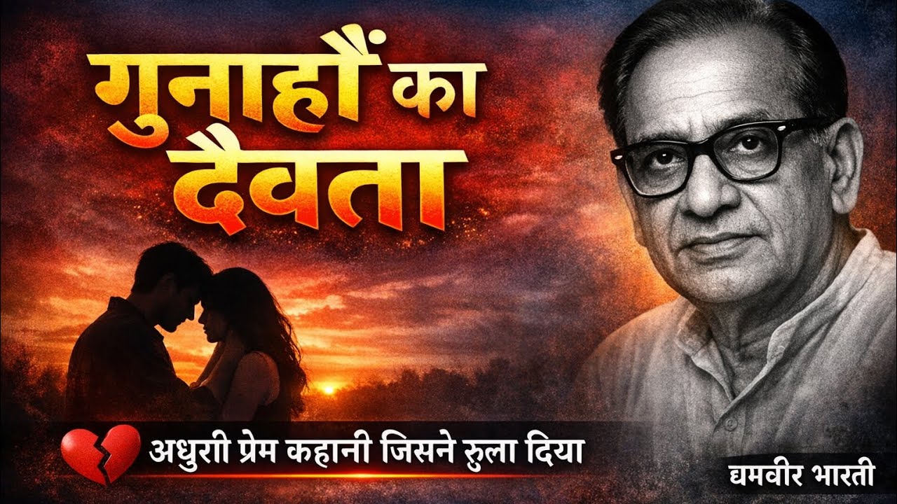 गुनाहों का देवता | धर्मवीर भारती का प्रसिद्ध उपन्यास | सम्पूर्ण सारांश व विश्लेषण #eduverse14