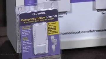 Lutron Maestro Occupancy Sensor Equals Automatic Light Control