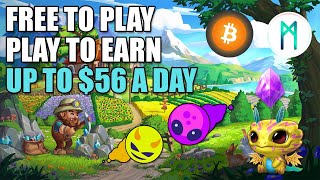 5 Free to Play Games - Play To Earn $$$ screenshot 1