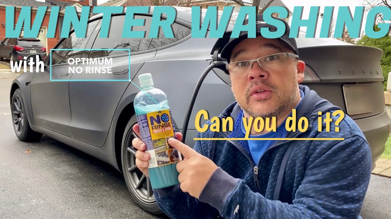 Can you WASH your Car with ONR in the WINTER? 