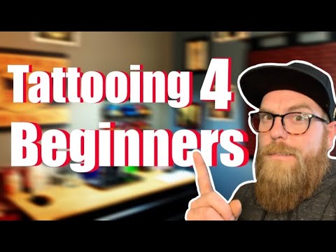 Tattooing for Beginners:👀 How to line, shade and more!