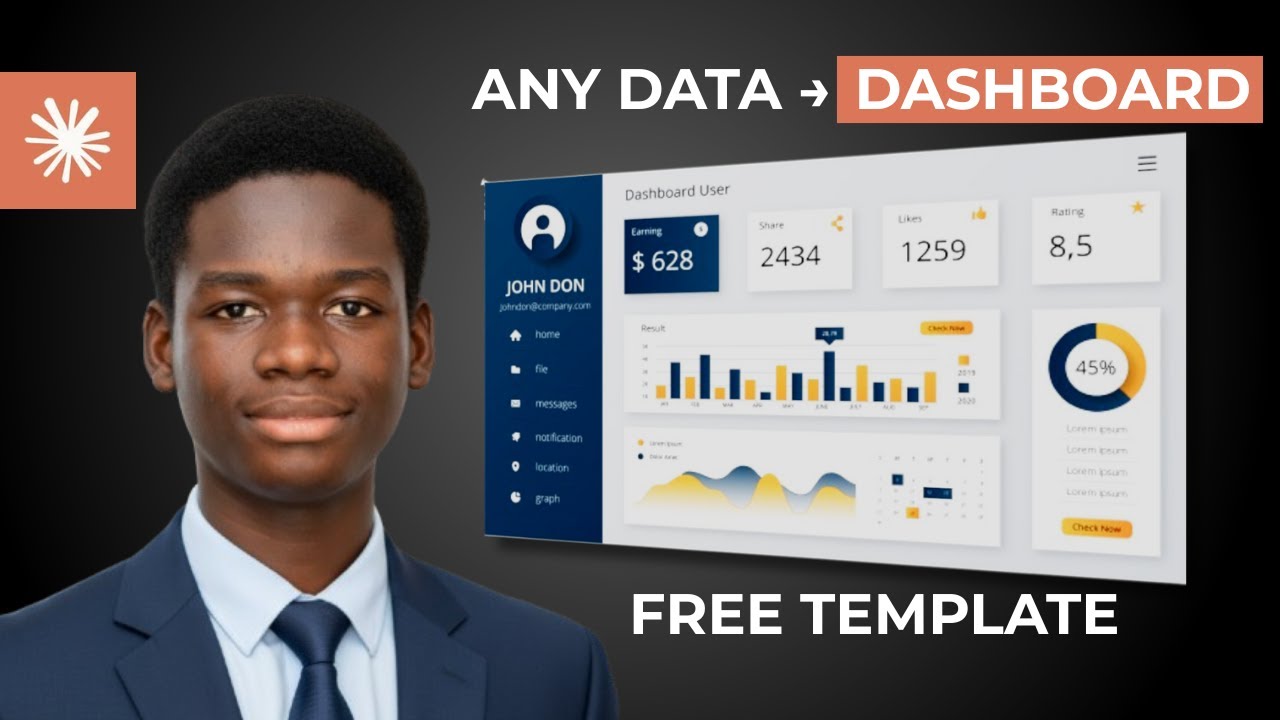No Code Interactive Dashboards with Claude AI | Full Tutorial - YouTube