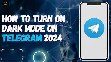 How to Turn On Dark Mode on Telegram 2024 | Enable Telegram Dark Mode