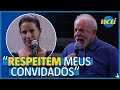Lula reclama de vaias a raquel lyra em pernambuco