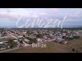 Corozal Town in Belize - Drone Aerial