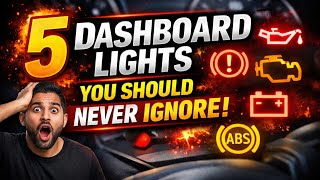 Famous 5 Dashboard Lights You Should NEVER Ignore | Dashboard Warning Lights Explained Profile