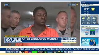 Man freed after 25-years for wrongful murder conviction after new evidence comes to light