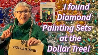 DIAMOND PAINTING SETS FROM THE DOLLAR TREE!