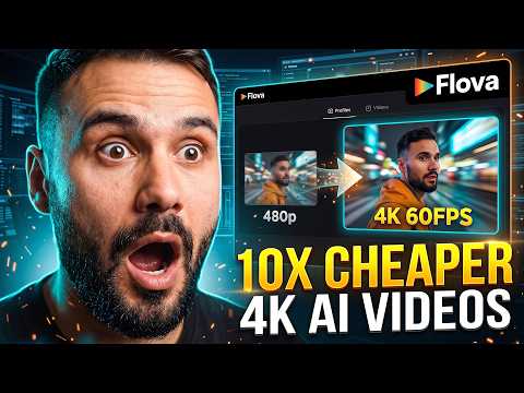 I Found a 10X Cheaper Way to Make AI Videos (480p → 4K)
