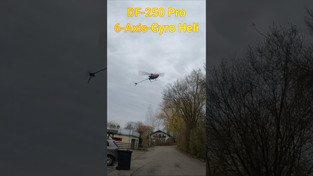 DF-250 Pro / Eachine E129 heli flight