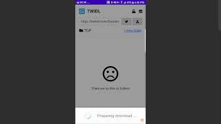 How to download twitter video by TWIDL (Android app)