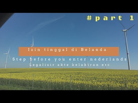 Izin tinggal diBelanda part1(MVV)|biaya,prosedur&persaratan|#VLOG18