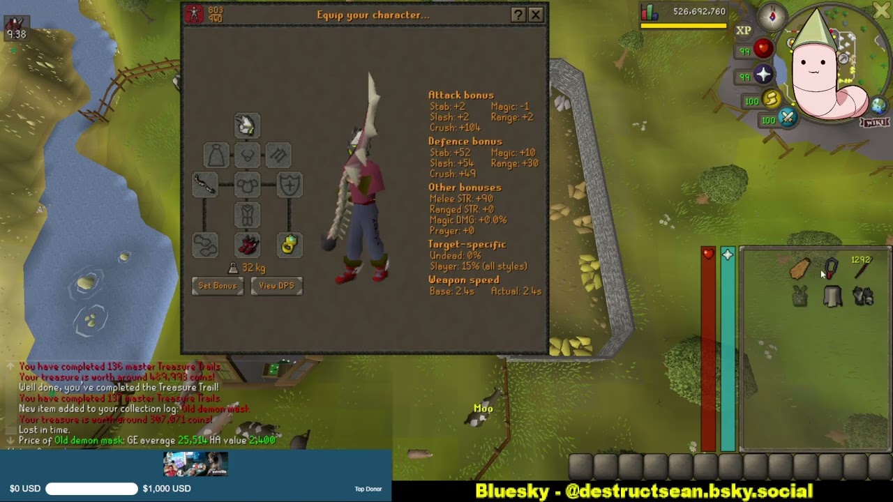 Slayer and Chill | Log Slots: 1151/1609 | Extra Life! | Stream VOD 09/19/2025