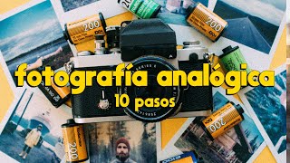 Como poner um carrete en tu cámara analógica! #fotografia #fotos #analogico  #leoamaya 