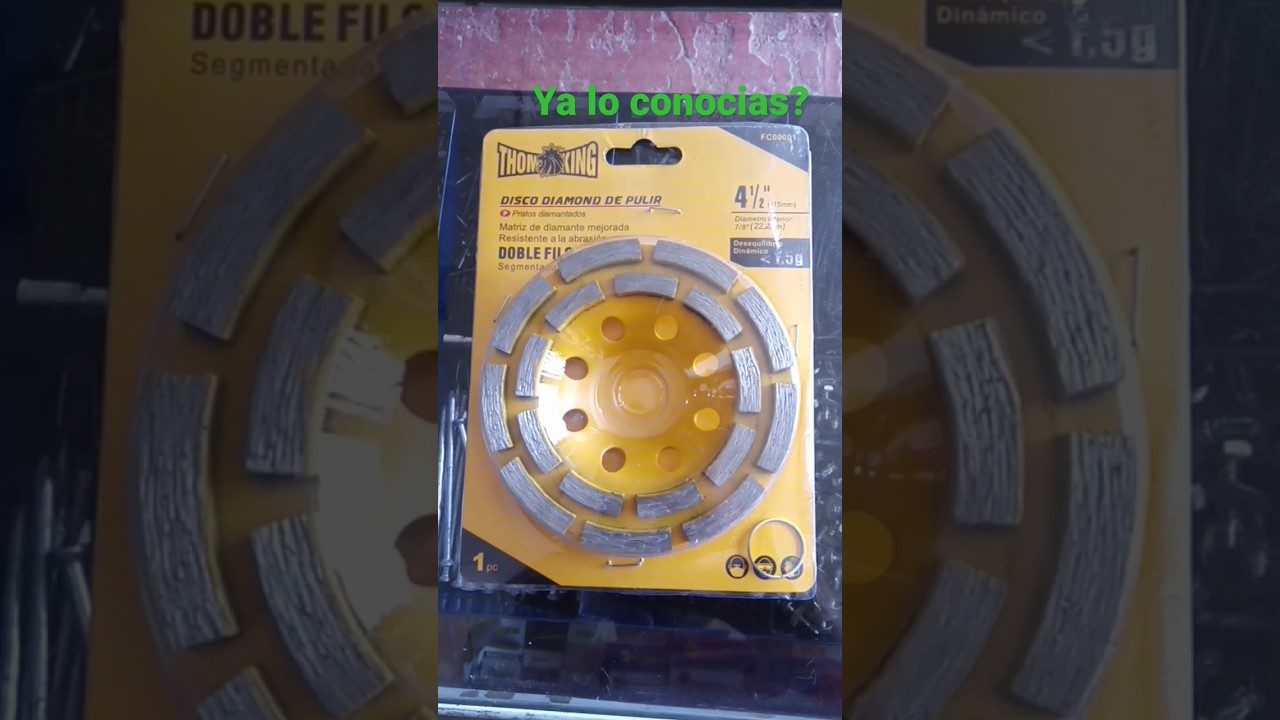 Оборудование: Алмазный диск для полировки бетона 