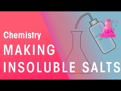Making Insoluble S alts | Acids, Bases & Alkalis | Chemistry | FuseSchool
