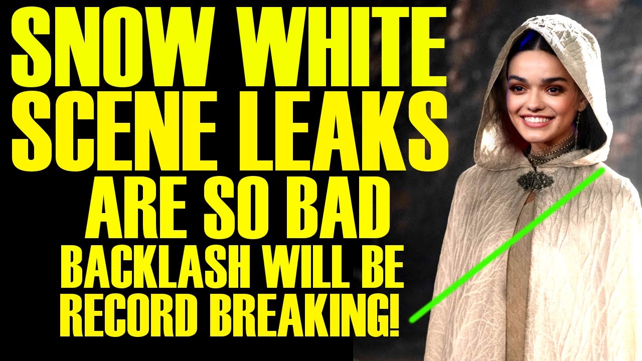 SNOW WHITE SCENE LEAK IS SO BAD THE BACKLASH WILL BE RECORD BREAKING