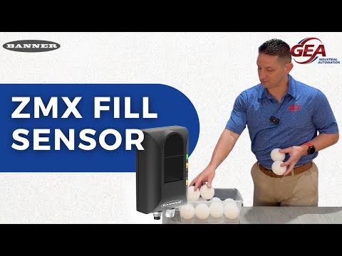 Banner ZMX Sensor For Fill Level Detection