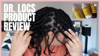 Wash Day + Retwist using Dr. Locs Products | Product Review